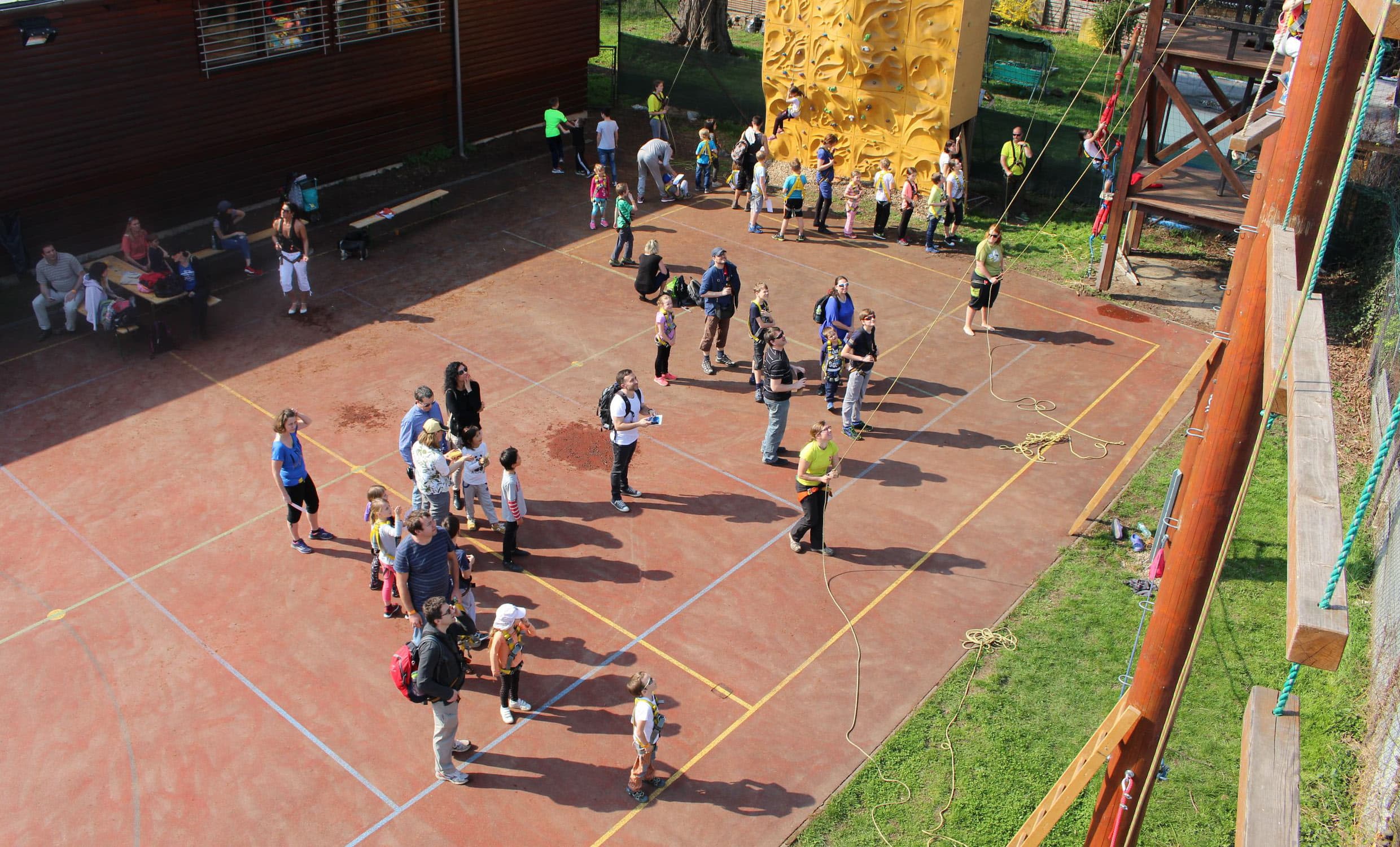 Lanový park – areál na Libeňském ostrově